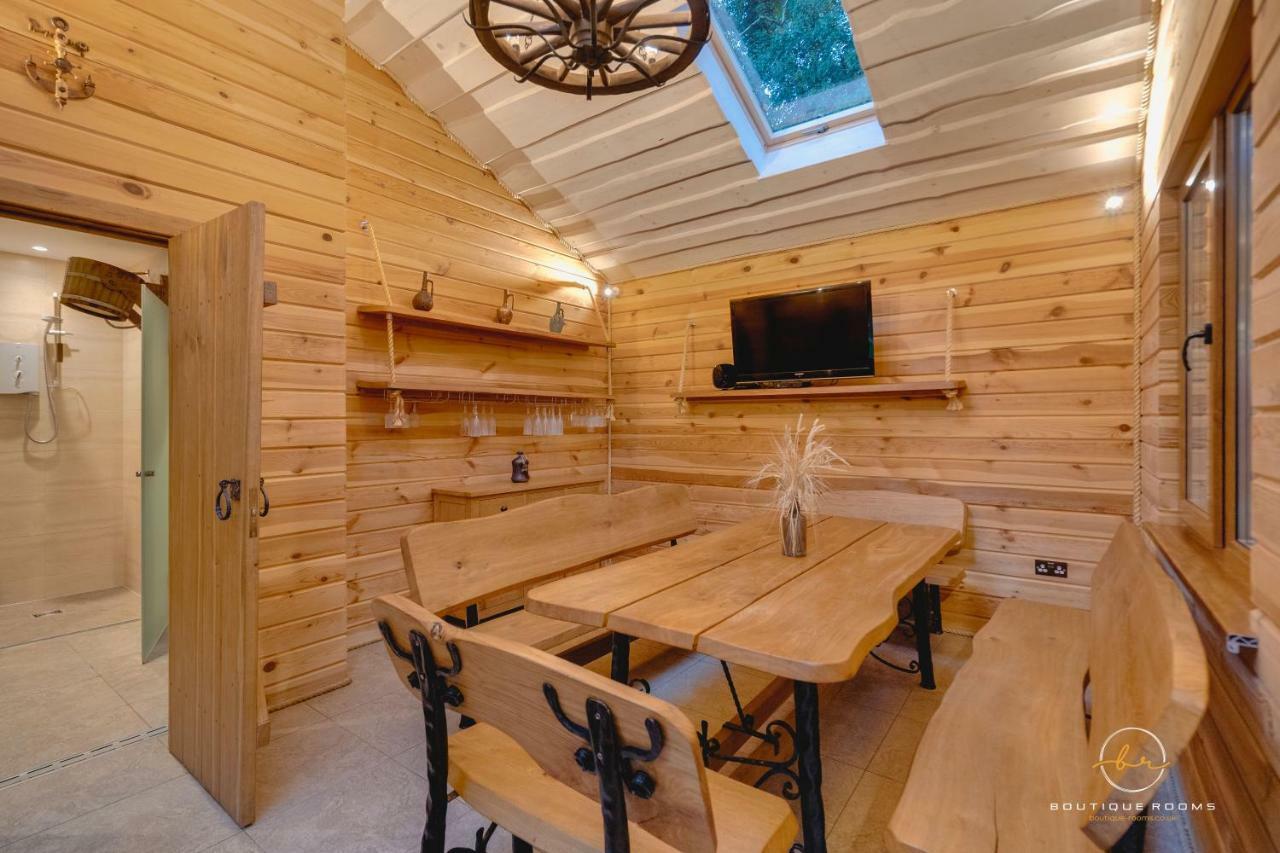 The Retreat Sauna & Hot Tub Boutique Rooms Great Paxton Exterior foto