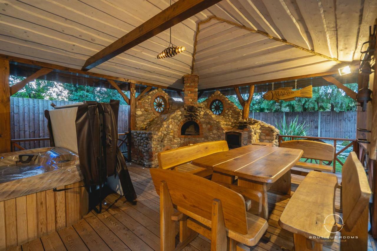 The Retreat Sauna & Hot Tub Boutique Rooms Great Paxton Exterior foto