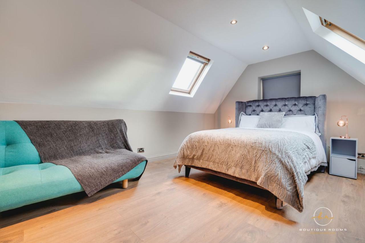 The Retreat Sauna & Hot Tub Boutique Rooms Great Paxton Exterior foto